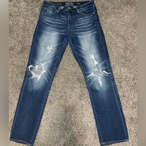 Buckle Black Womens Jeans